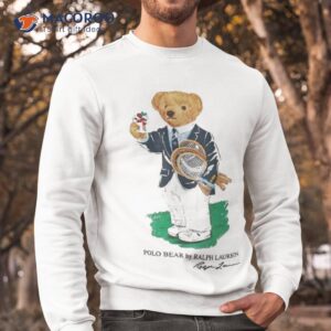 wimbledon polo bear shirt sweatshirt