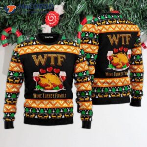 Wine, Turkey, Family – Happy Thanksgiving And An Ugly Christmas Sweater!