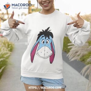 winnie the pooh eeyore face shirt sweatshirt