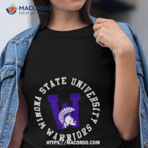 Winona State University Winona Warriors Purple Shirt