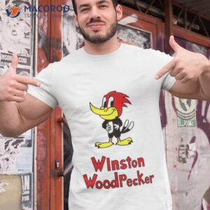 Winston Woodpecker With Name Shirt