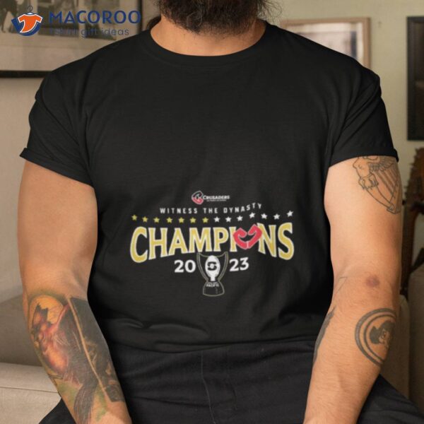 Witness The Dynasty 2023 Super Rugby Pacific Champions Shirt