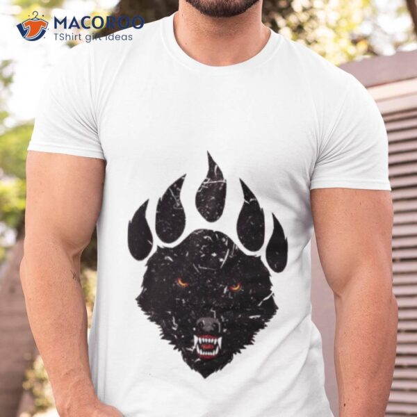 Wolf Claw Black Prinshirt