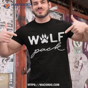 Wolf Pack Wolf Family Mama Wolf Matching Family Outfit Shirt