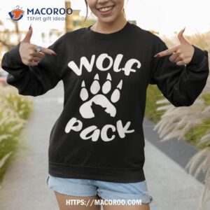 wolf pack shirt wolf tshirt family matching shirt shirt sweatshirt 1