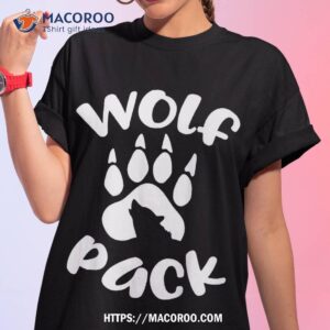 Wolf Pack Shirt, Wolf Tshirt , Family Matching Shirt Shirt