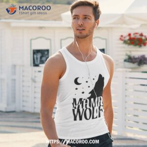 wolf pack wolf family mama wolf matching family outfit shirt tank top