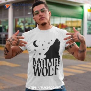 wolf pack wolf family mama wolf matching family outfit shirt tshirt