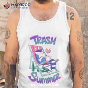 wolf trash summer shirt tank top