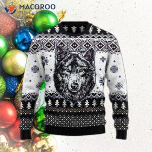 Wolf Ugly Christmas Sweater