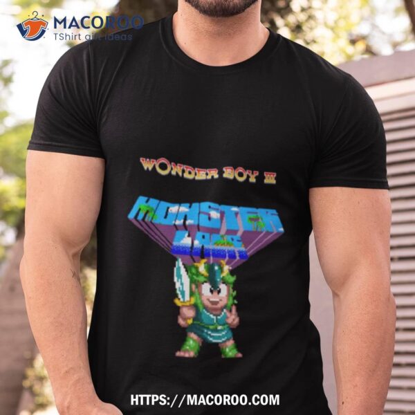 Wonderboy 3 Funny Game Pixel Shirt