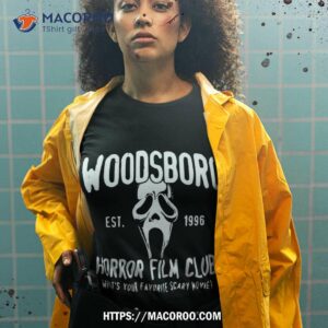 woodsboro horror film club shirt tshirt 2