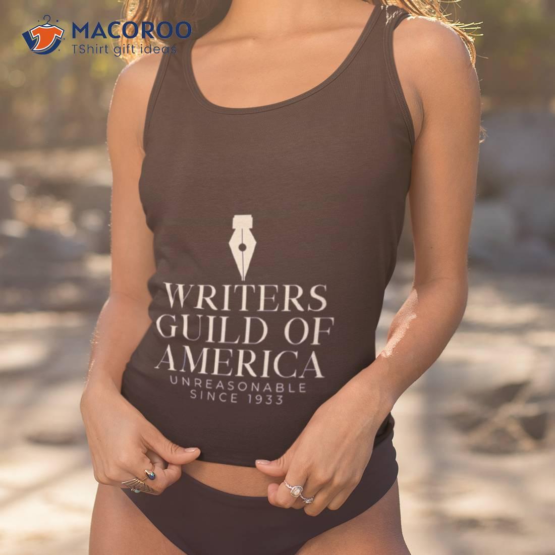 Writers Guild Of America Shirt 2 Writers Guild Of America Shirt Tank Top 1