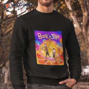 wubba lubba dub dub bookn slim shirt sweatshirt