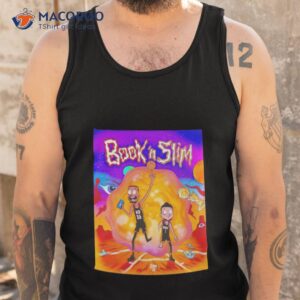 wubba lubba dub dub bookn slim shirt tank top