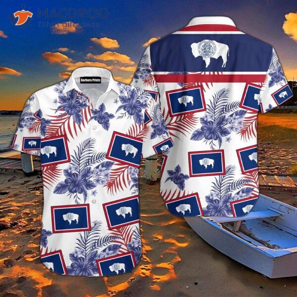 Wyoming Proud Hawaiian Shirts