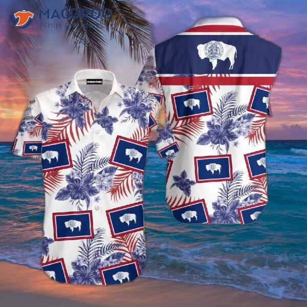 Wyoming Proud Hawaiian Shirts