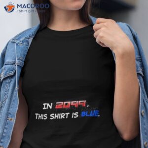 Xavier Mendoza In 2099 This Shirt Is Blue Shirt