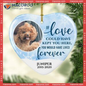 You Would Have Lived Forever Photo Christmas Ceramic Ornament