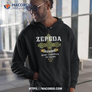 Zepeda Blood Runs Through My Veins Shirt