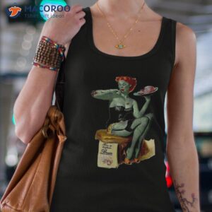 zombie pin up girl halloween shirt tank top 4