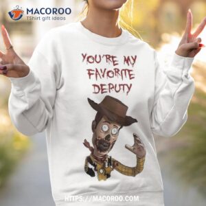 zombie sheriff woody toy story shirt sweatshirt 2