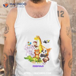 zoopals all animals shirt tank top