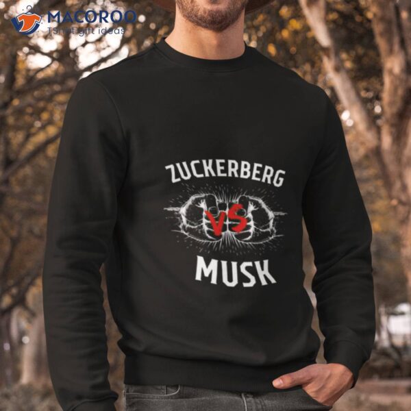 Zuckerberg Vs Musk Get Your Epic Showdown Today Shirt