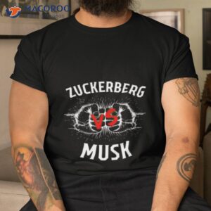 Zuckerberg Vs Musk Get Your Epic Showdown Today Shirt