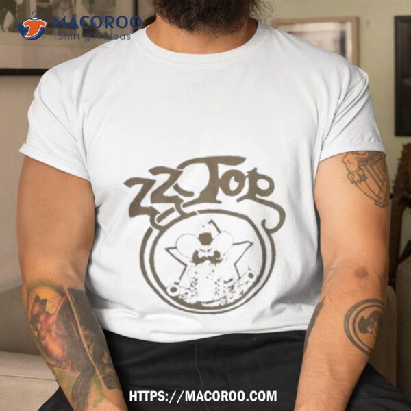 Zz Top Store Zz Top Dual Art Design Shirt