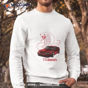 0304 mustang cobra snakes graphic shirt sweatshirt