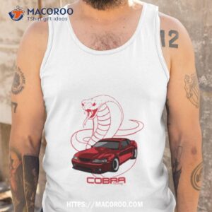 0304 mustang cobra snakes graphic shirt tank top