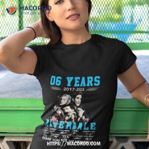 06 years 2017 2023 riverdale thank you for the memories signatures shirt tshirt 1