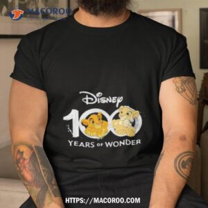 100 Years Of Wonder Nala Simba Logo Shirt