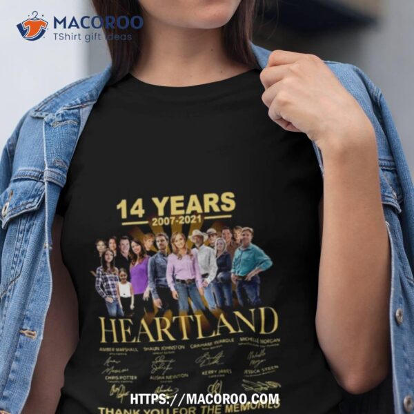 14 Years 2007 2021 Heartland Shirt