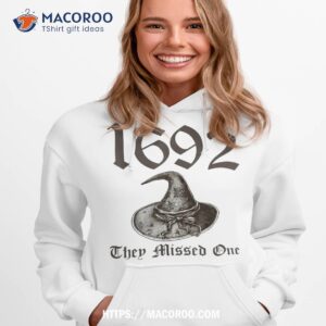 1692 They Missed One Halloween Feminist Witch Trials Shirt