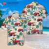1953 Farmall Super Mv High Crop Tractor Hawaiian Shirt