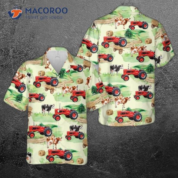 1957 Allis-chalmers D14 2wd Tractor Hawaiian Shirt