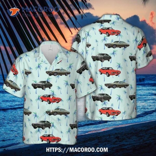 1968 Pontiac Gto Hawaiian Shirt