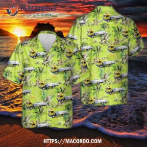 1986 Flatbed Car Transporter Truck Hawaiian Shirt