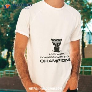 2023 las vegas aces w commissioner s cup champions shirt tshirt