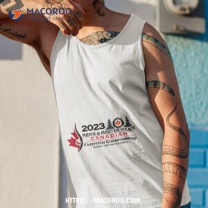 2023 men s canadian fastpitch championships shirt tank top 1