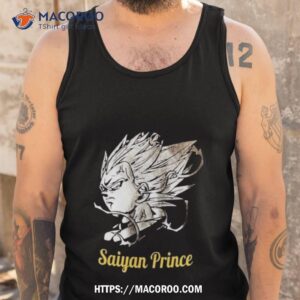 2023 saiyan prince vegeta shirt tank top