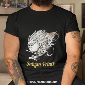 2023 Saiyan Prince Vegeta Shirt