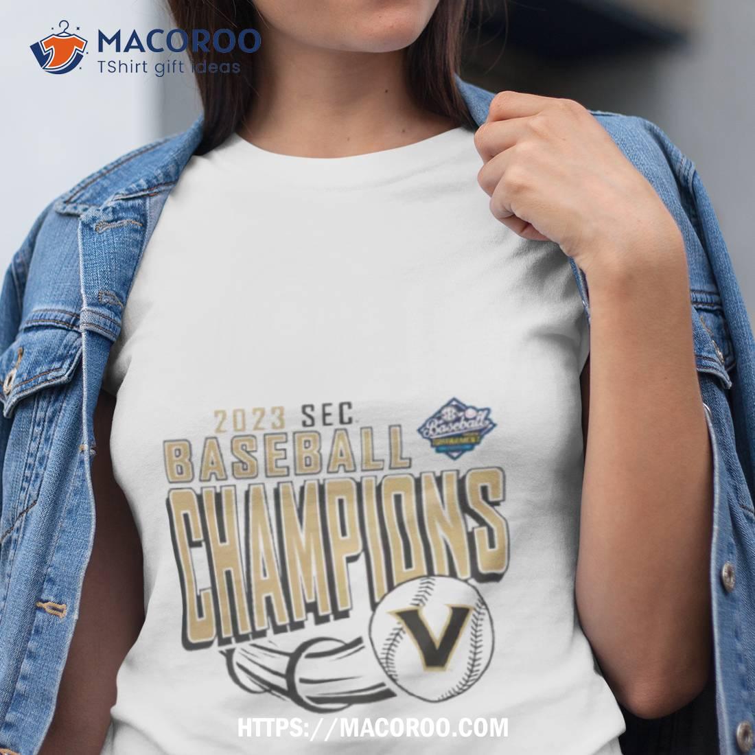 2023 Sec Baseball Champions Vanderbilt Commodores Shirt 2023 Sec Baseball Champions Vanderbilt Commodores Shirt