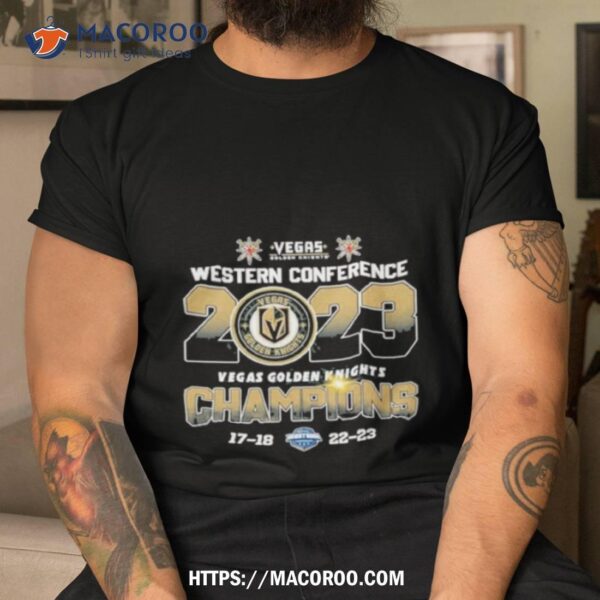 2023 Western Conference Champions Vegas Golden Knights Shirt