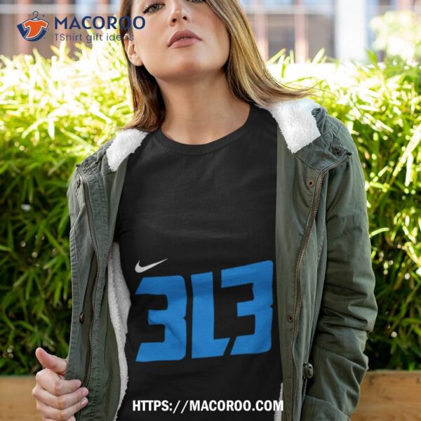 313 3l3 Detroit Lions Shirt