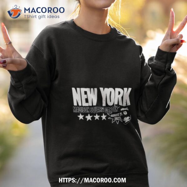 5 Seconds Of Summer Ny Exclusive Msg Event Crewneck Shirt