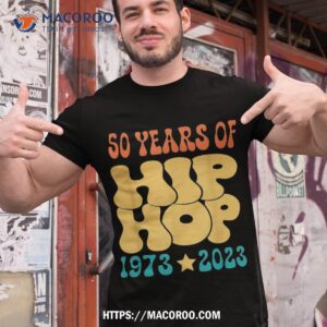50 Years Old 50th Anniversary Of Hip Hop Shirt, Perfect Gift For Dad