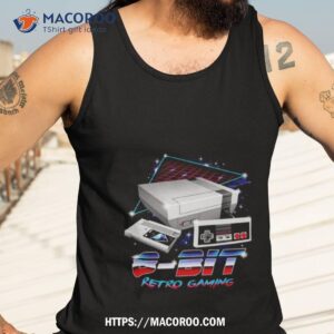 8 bit retro gaming shirt tank top 3